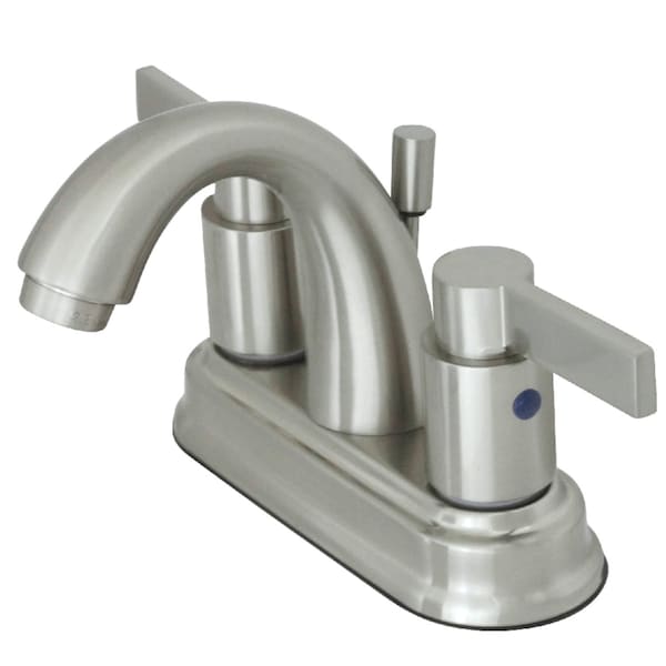 KB8618NDL 4" Centerset Bathroom Faucet, Brushed Nickel